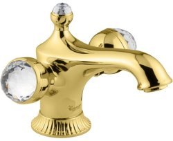 Смеситель для раковины Emmevi The One 98003VSW/OR, золото