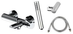 Смеситель для ванны AQG Urban Flow 01URF424CR, хром