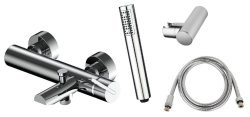 Смеситель для ванны AQG Urban 01URB424CR, хром
