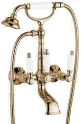 Смеситель для ванны Emmevi Deco Ceramic 121611/BR, бронза