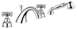 Смеситель на борт ванны Emmevi Deco Classic 12120/CR, хром