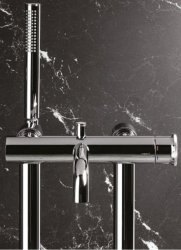 Напольный смеситель для ванны Emmevi Filobrass 8500128ZI/CR, хром