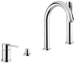 Смеситель на борт ванны Emmevi Piper 45120/BR, бронза