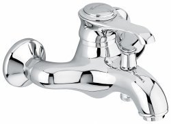 Смеситель для ванны Emmevi Tiffany 6001/NC, черный-хром