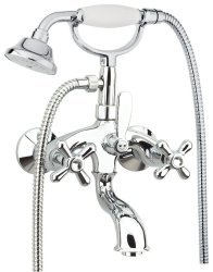 Смеситель для ванны Fiore Margot Sky 01CR0600, хром - swarovski