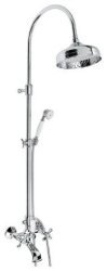 Душевая система Emmevi 1261194/BC, белый-хром