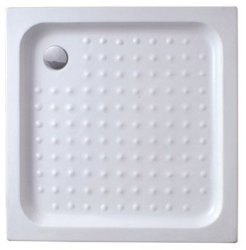 Душевой поддон Cezares TRAY-A-A-90-15-W0 90x90 акриловый, белый