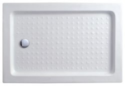 Душевой поддон Cezares TRAY-A-AH-110/80-15-W 110x80 акриловый, белый