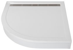 Душевой поддон Cezares TRAY-AS-R-90-30-W 90x90 из искусственного камня, белый