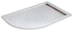 Душевой поддон Cezares TRAY-AS-RH-120/90-550-30-W-R 120x90 из искусственного камня, белый
