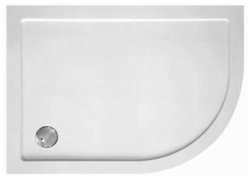Душевой поддон Cezares TRAY-M-RH-120/90-550-35-W-L 120x90 из стеклопластика, белый