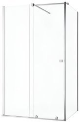 Душевой уголок Cezares STREAM-AH-1-120/100-C-Cr 120x100, профиль хром