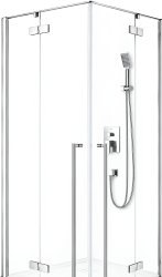 Душевой уголок Cezares LINER-A-2-90-C-Cr 90x90, профиль хром