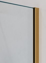 Душевой уголок Cezares SLIDER-AH-1-80-100/110-C-BORO 100x80, профиль золото