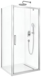 Душевой уголок Cezares MOLVENO-A-1-100-C-Cr-IV 100x100, профиль хром