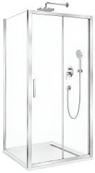 Душевой уголок Cezares MOLVENO-AH-11-150/90-C-Cr-IV 150x90, профиль хром