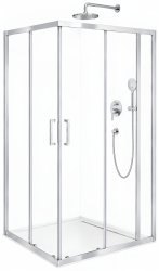 Душевой уголок Cezares MOLVENO-AH-22-120/110-C-Cr-IV 120x110, профиль хром