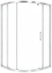 Душевой уголок Cezares MOLVENO-RH-11-120/110-C-Cr-IV 120x110, профиль хром