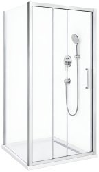 Душевой уголок Cezares MOLVENO-AF-31-90-C-CR-IV 90x90, профиль хром