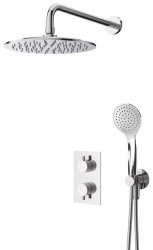 Душевая система Cezares LEAF-DSIP-T-25-01, цвет хром