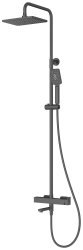 Душевая система Cezares SLIDER-CVD-NOP, цвет черный матовый