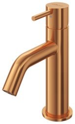 Смеситель для раковины Cezares Leaf LEAF-LSM2-L-SS, брашированная медь