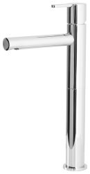 Смеситель для раковины Cezares Leaf LEAF-LC1-01-W0 высокий, хром