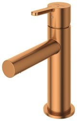 Смеситель для раковины Cezares Leaf LEAF-LSM1-SS, брашированная медь