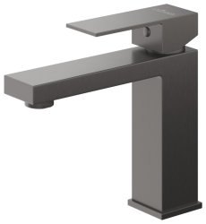 Смеситель для раковины Cezares Slider SLIDER-LS-GM, оружейная сталь