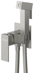 Гигиенический душ Cezares Slider SLIDER-DIF-IN со смесителем, сатин