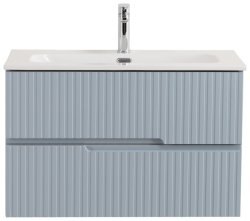 Тумба под раковину Cezares DUET-N-800-2C-SO-APR-P 80x50 подвесная