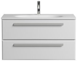 Тумба под раковину Cezares ECO-900-2C-SO-BO 90x50 подвесная, белая матовая