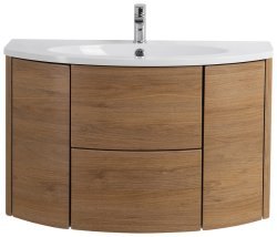 Тумба под раковину Cezares Eden 55073 91x55 подвесная, дуб табачный