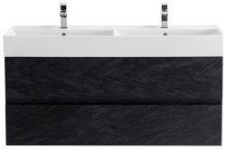Тумба под раковину Cezares MOLVENO 46-120-2C-SO-2-NR 120x50 подвесная, черная