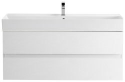 Тумба под раковину Cezares MOLVENO 46-120-2C-SO-BG 120x50 подвесная, белый лед