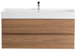 Тумба под раковину Cezares MOLVENO 46-120-2C-SO-NC 120x50 подвесная, светлый орех