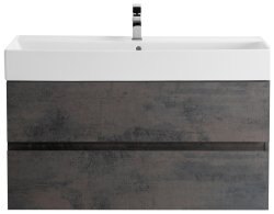 Тумба под раковину Cezares MOLVENO 46-80-2C-SO-OSS 80x50 подвесная, оксид