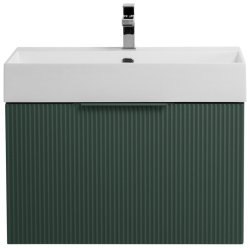 Тумба под раковину Cezares Premium 55440 70x43 подвесная, зеленая матовая