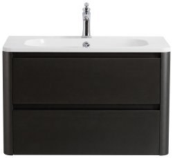 Тумба под раковину Cezares RELAX-800-2C-SO-GM 79x50 подвесная