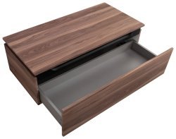 Тумба под раковину Cezares SLIDER-1000-1C-PI-NA-P 96x31 подвесная