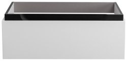 Тумба под раковину Cezares SLIDER-800-1C-SO-BO 76x29 подвесная, белая матовая