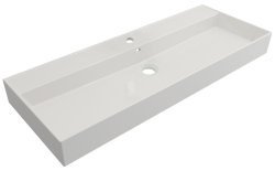 Раковина Cezares MOLVENO 46 CZR-MIL-120-LVB 120x46.5, белая глянцевая