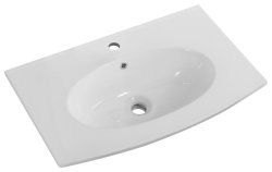 Раковина Cezares COMFORT 50132 75x55, белая глянцевая