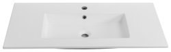 Раковина Cezares PLANE CZR-8002-90 91x46, белая глянцевая