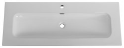 Раковина Cezares ECO CZR-8073-120 121x46, белая глянцевая