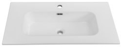 Раковина Cezares DUET CZR-8095-80 81x46, белая глянцевая