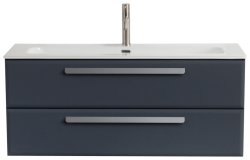 Тумба с раковиной Cezares Eco-cer-n 00-00017262 121x51 подвесная, графит