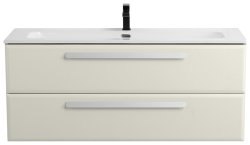 Тумба с раковиной Cezares Eco-cer-n 00-00017264 121x51 подвесная, альпака брашированная