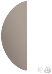 Зеркало с подсветкой Cezares 45031 30x80