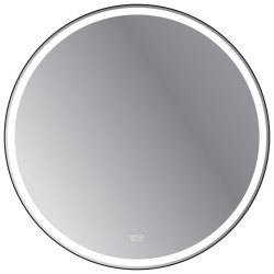 Зеркало с подсветкой Cezares Cadro CZR-SPC-CADRO-900-LED-TCH-WARM 90.7x90.7, черный